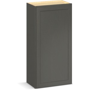 RELIABILT Parkstone II Wall Cabinet, Slate Stained, 21" W, 1 Door, Fully Assembled - 641454 | Lowe's Pro Supply
